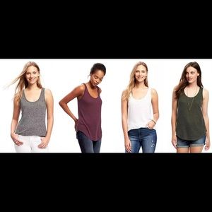 Old Navy Linen Blend Tank